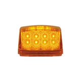 United Pacific 39527UP 17 LED Reflector Square Cab Light – Amber LED / Amber Lens