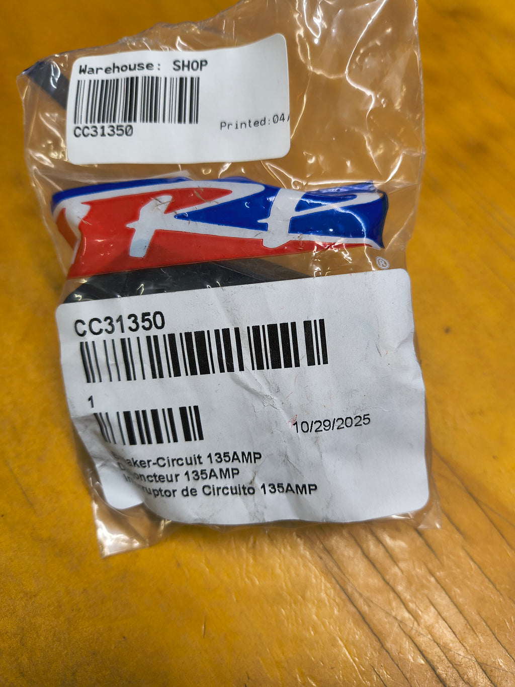 CC31350- Circuit Breaker 135 AMP