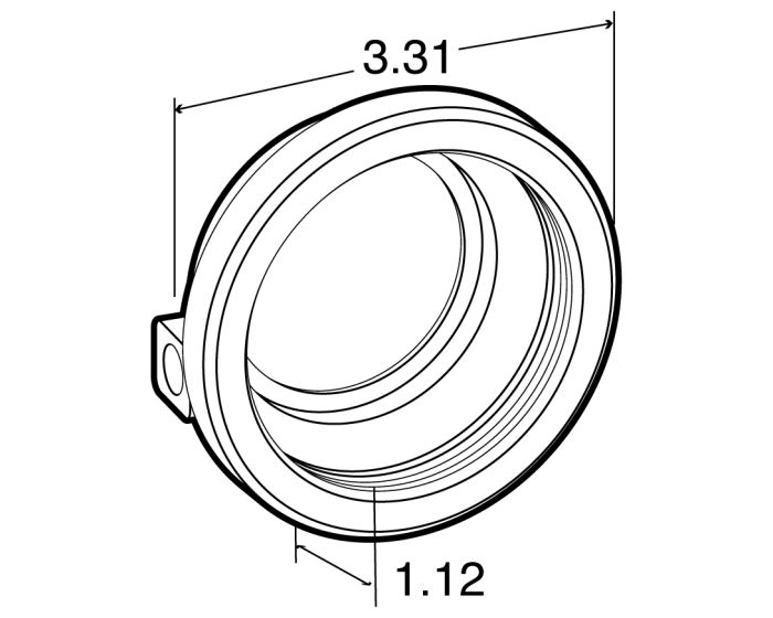2.5" Closed Back Grommet- 10702