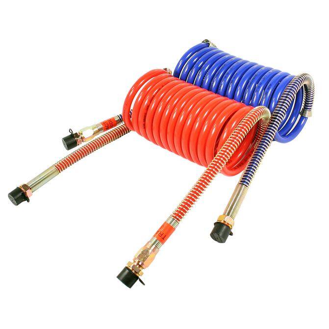 11-715- Nylon 15ft Red and Blue Air Brake Hose