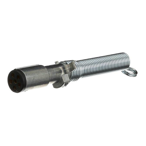 Pollak 11-605EP 6-Way Trailer Connector Plug with Cable Guard