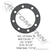Automann Axle Gasket- 180.10613