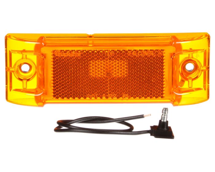 21002Y- Amber Incandescent Rectangular Light