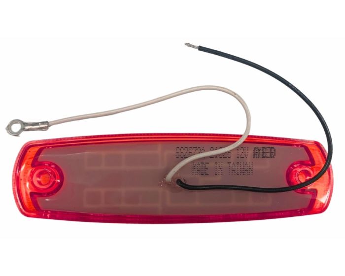 Red Rectangular LED Marker Light- 2673