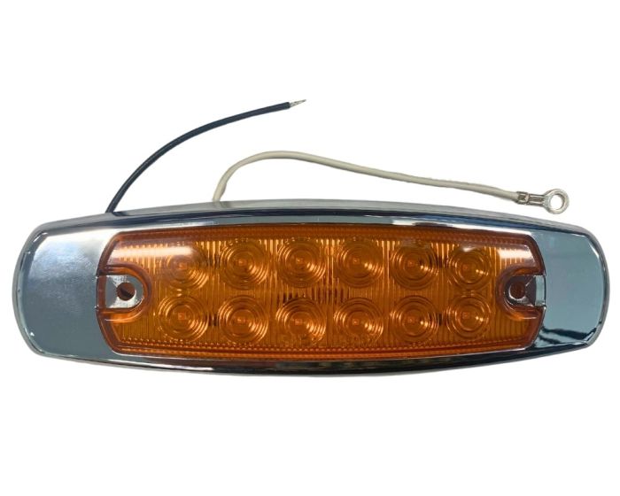 Amber Rectangular LED Clearance Light- 2673A