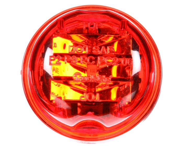 30275R- 2" Red LED Round Clearance Light