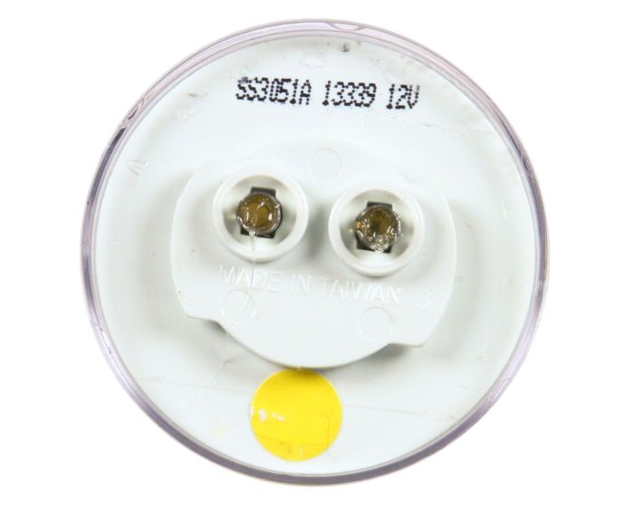 2" LED Clear/Yellow Round Light- 3051A