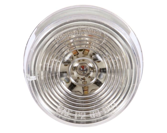 2" LED Clear/Yellow Round Light- 3051A
