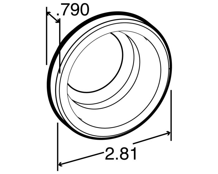 2" Open Back Grommet- 30700