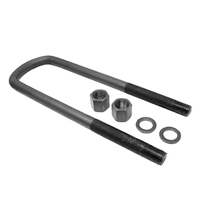 U-Bolt Kit – UKSR1164G8BWP (1" x 16" x 4"W Grade 8, 2 Bolts / 4 Nuts & Washers)