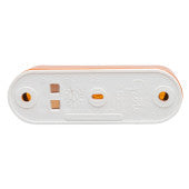 45253- Amber Thin-Line Single-Bulb Clearance Marker Lights