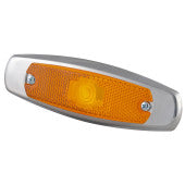 45663- Amber Low-Profile Clearance Marker Lights