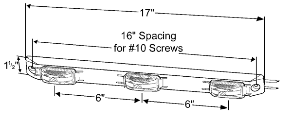 3 Light Bar- 49172