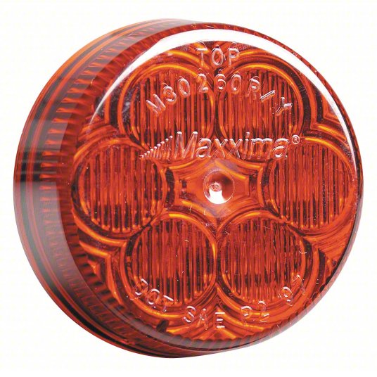Maxxima 2" Red Clearance Light- M34260R