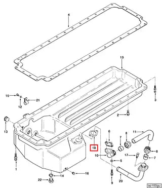 3037421- Cummins Flange Gasket