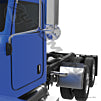 Automann 563.9004 8.5" Convex Stainless Steel Truck Mirror
