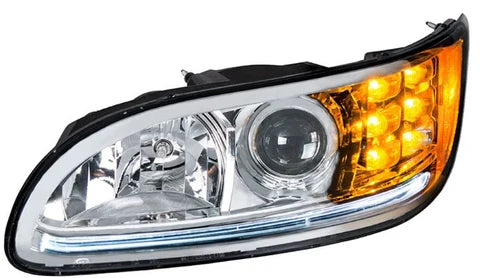 Automann 564.75098DC LED Headlamp Assembly – LH – Peterbilt 386/387