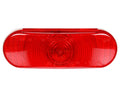 60202R- Red Oval Incandescent Front/Park/Turn Light