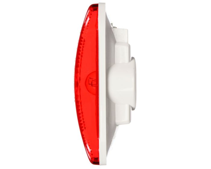60202R- Red Oval Incandescent Front/Park/Turn Light
