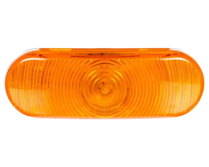 60202Y- Amber Oval Incandescent Front/Park/Turn Light