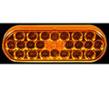 6" Oval LED Amber Front/Park/Turn Light- 6050A