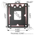 Automann 755.4305294 Eaton Fuller Shift Tower Gasket – Shift Lever Housing