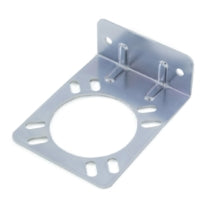 Pollak 12-701U 7-Way RV Trailer Connector Mounting Bracket – Heavy Gauge Steel