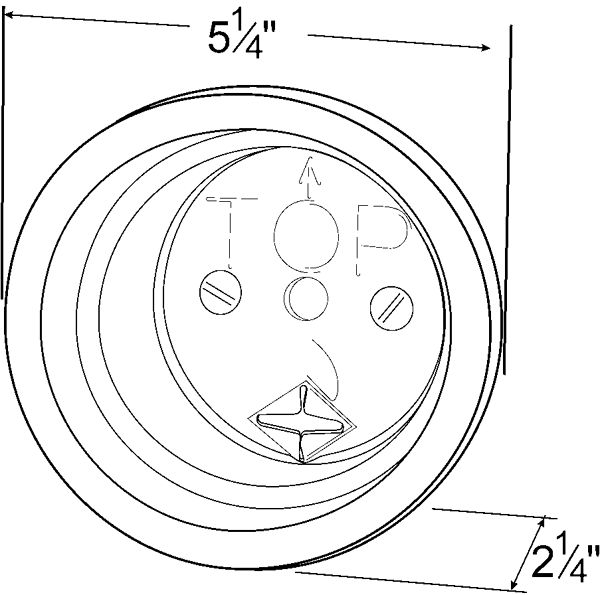 Closed Back Grommets For 4" Round Lights- 91950