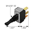 K301-222- Kenworth ON/OFF/ON Toggle Switch