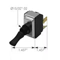 K301-334- Kenworth ON/OFF Toggle Switch W/ 4 Pole