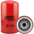 Baldwin B129 Full-Flow Lube Spin-On Oil Filter – 1"-12 Thread, 7-3/8" Length