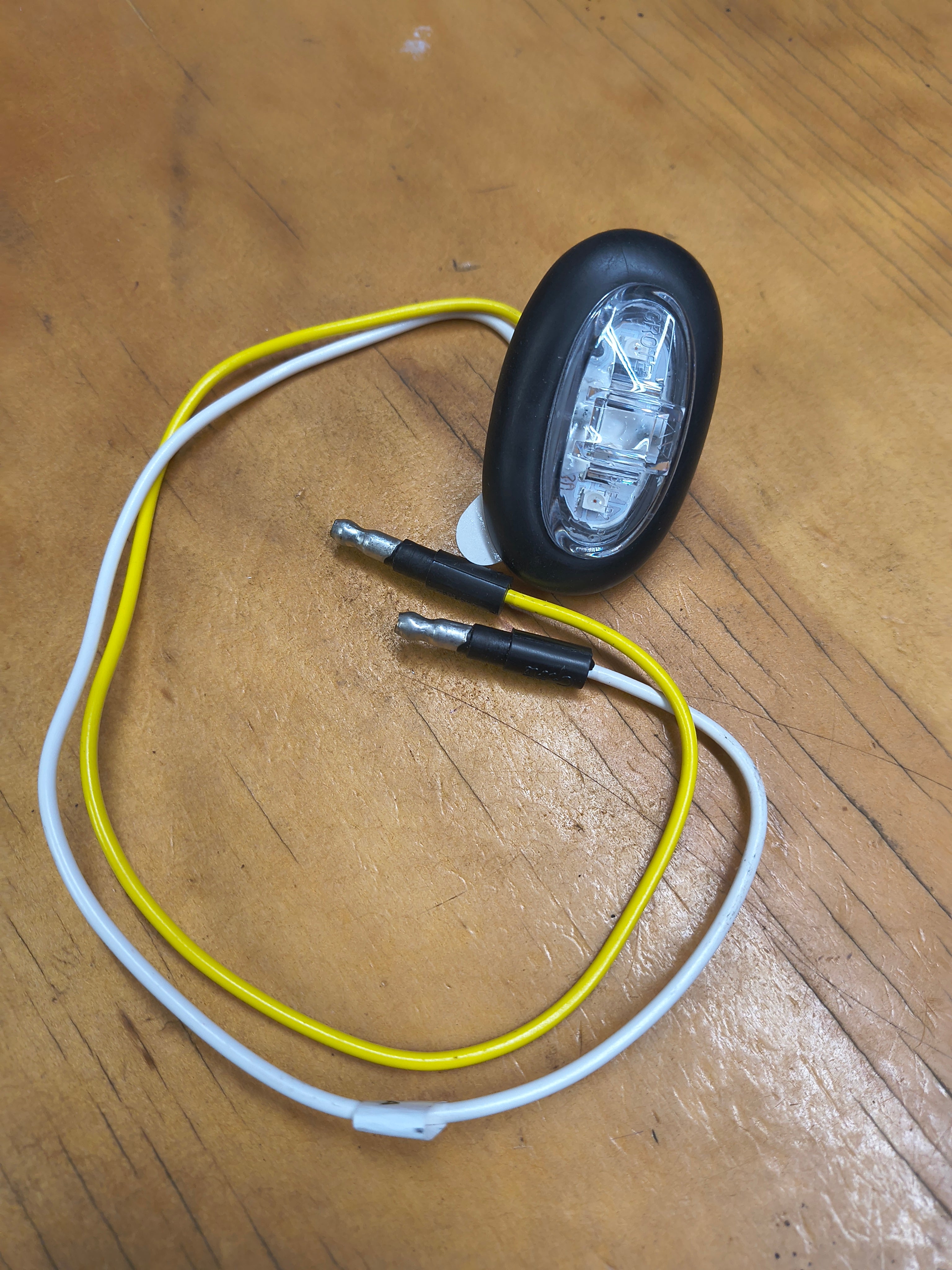 APP03347JM MicroNova Oval LED Clearance Marker Lamp – Yellow