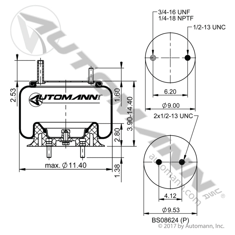 Air Spring-AB1DK20D-9422