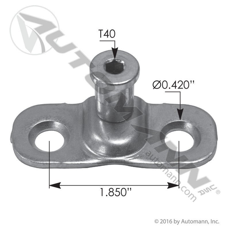 HLK2127- Peterbilt Door Latch Striker