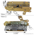 HLK2221- Peterbilt Left Hand Door Latch