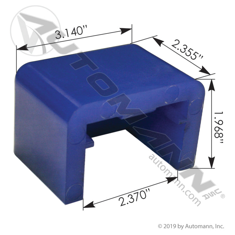 Automann M13353UB Poly Hood Bumper – Peterbilt