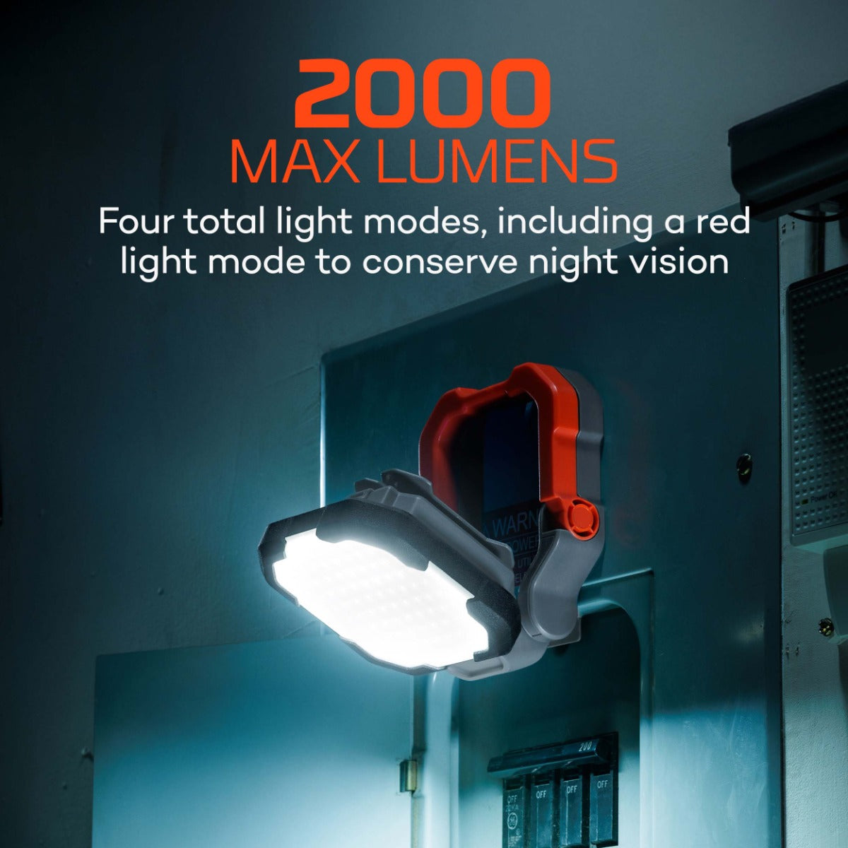 NEBO Omni Axis 2K Rechargeable LED Work Light & Power Bank – NEB-WLT-0038