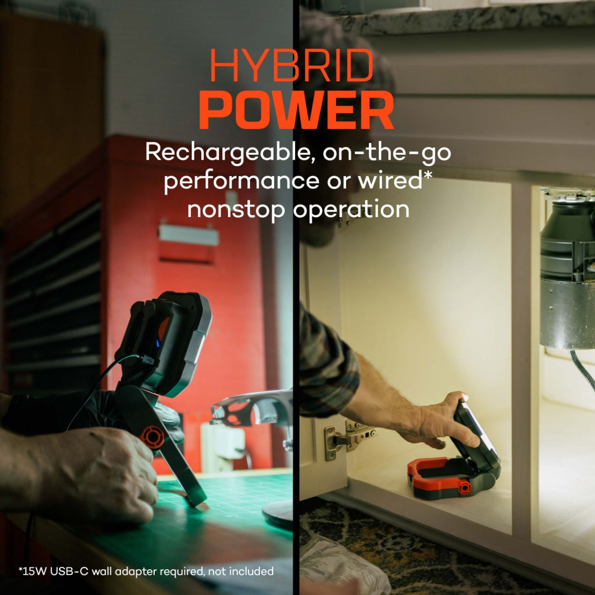 NEBO Omni Axis 2K Rechargeable LED Work Light & Power Bank – NEB-WLT-0038