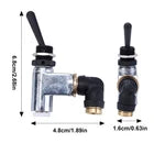 Peterbilt BA14500 Air Toggle Switch – Black Air Control Switch
