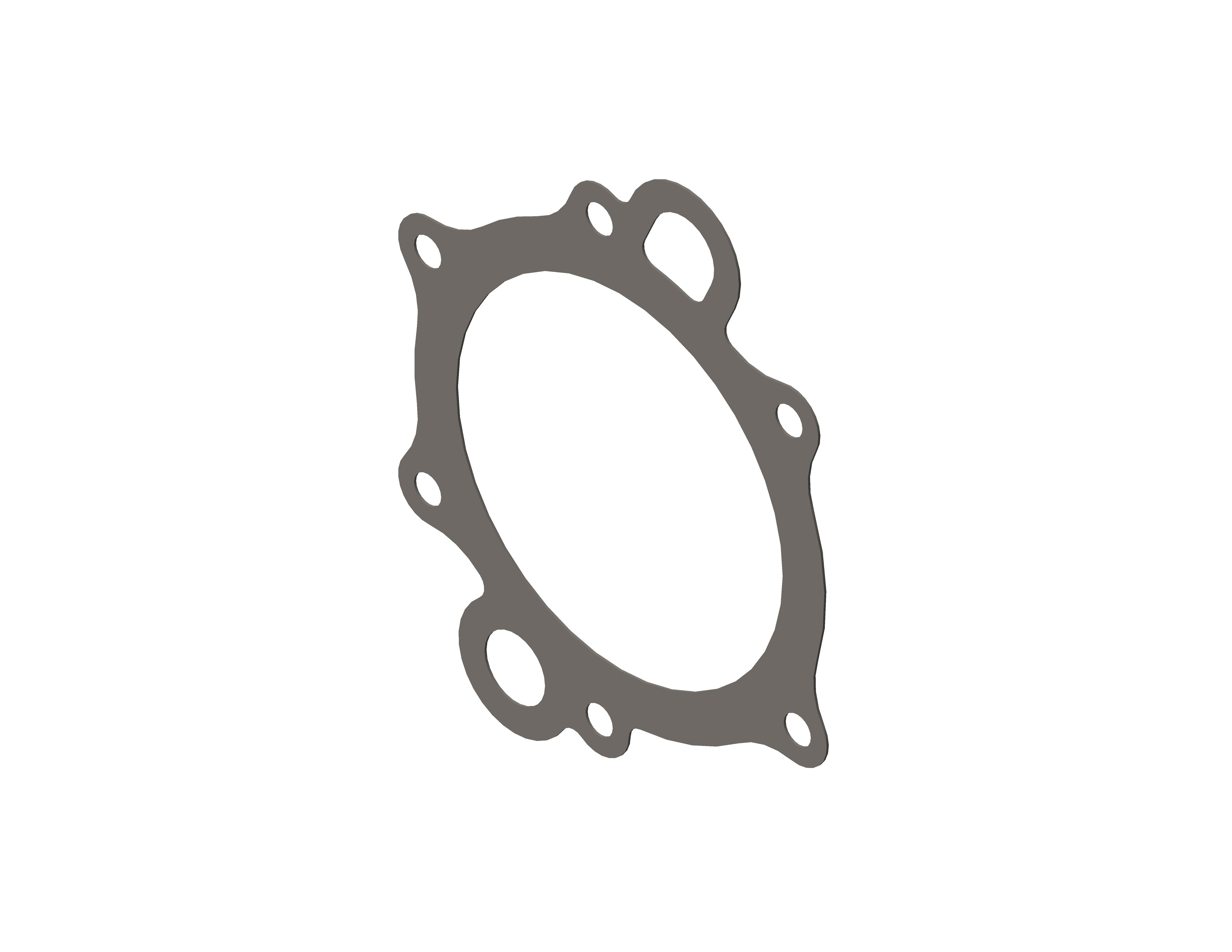 218245- Cummins Lubricating Oil Cooler Cover Gasket