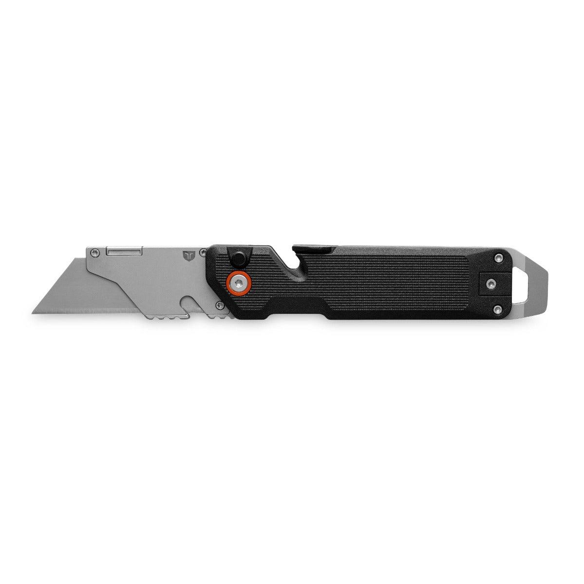TRUE CLAST TRU-UTX-0001 Compact Folding Utility Knife – Fast Flip – 3 Blades