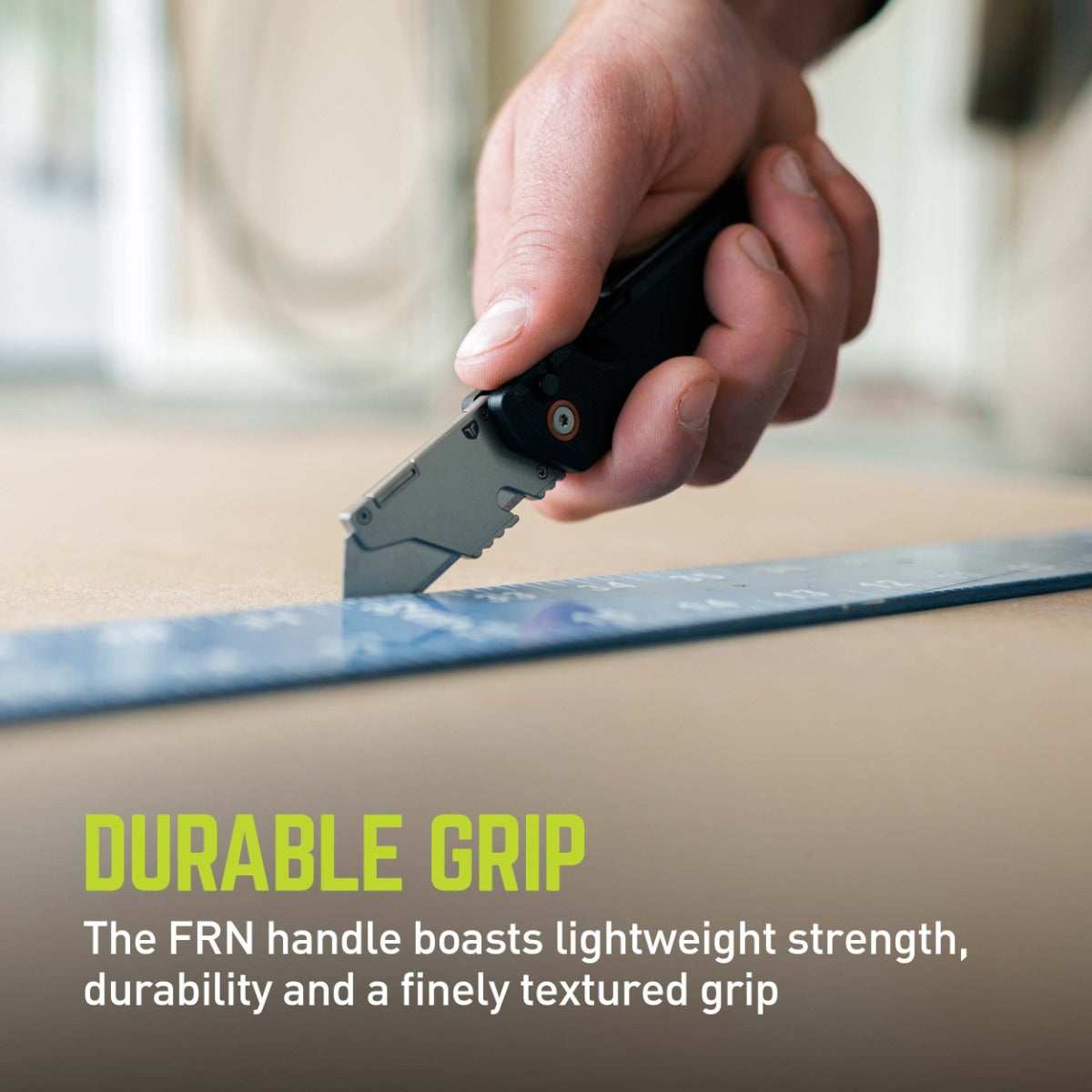 TRUE CLAST TRU-UTX-0001 Compact Folding Utility Knife – Fast Flip – 3 Blades