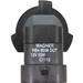 Wagner 9006 Standard Halogen Headlight Bulb, 12.8V 55W, Clear, Single Bulb